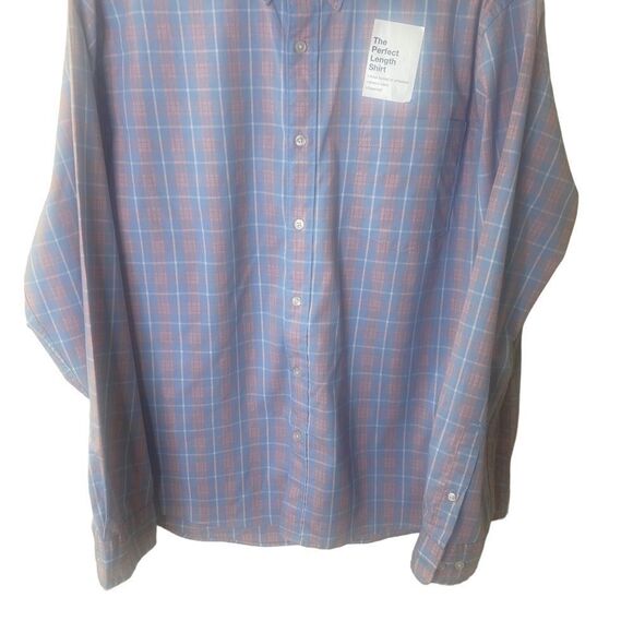Sonoma Plaid Button Down Shirt Sz L - Picture 3 of 9